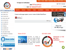 Tablet Screenshot of isoindia.org